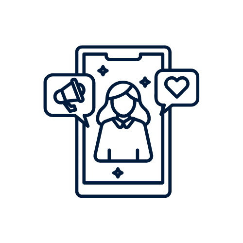 Influencer Marketing Icon